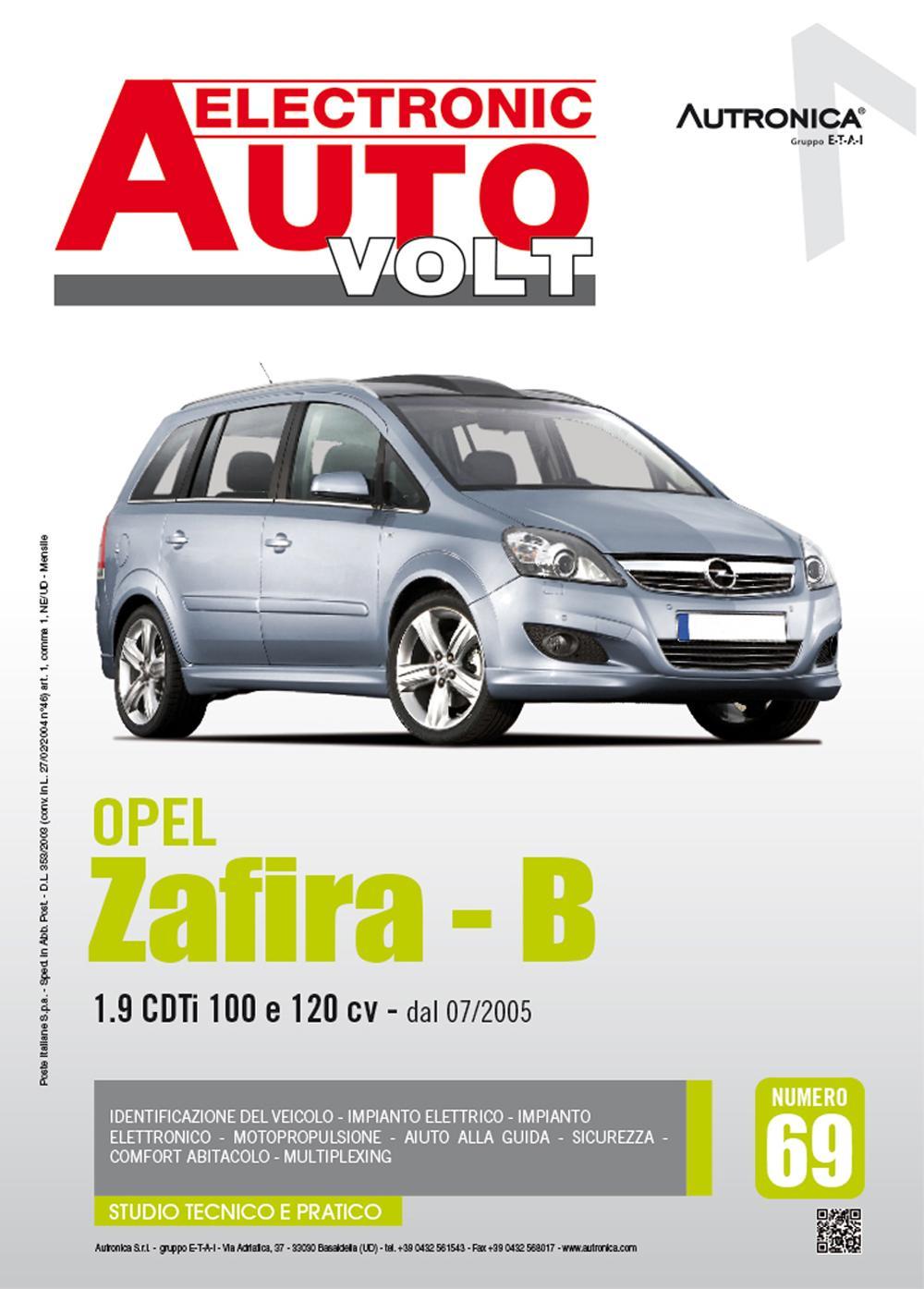 Opel Zafira B 1.9 CDTi 100cv e 120cv