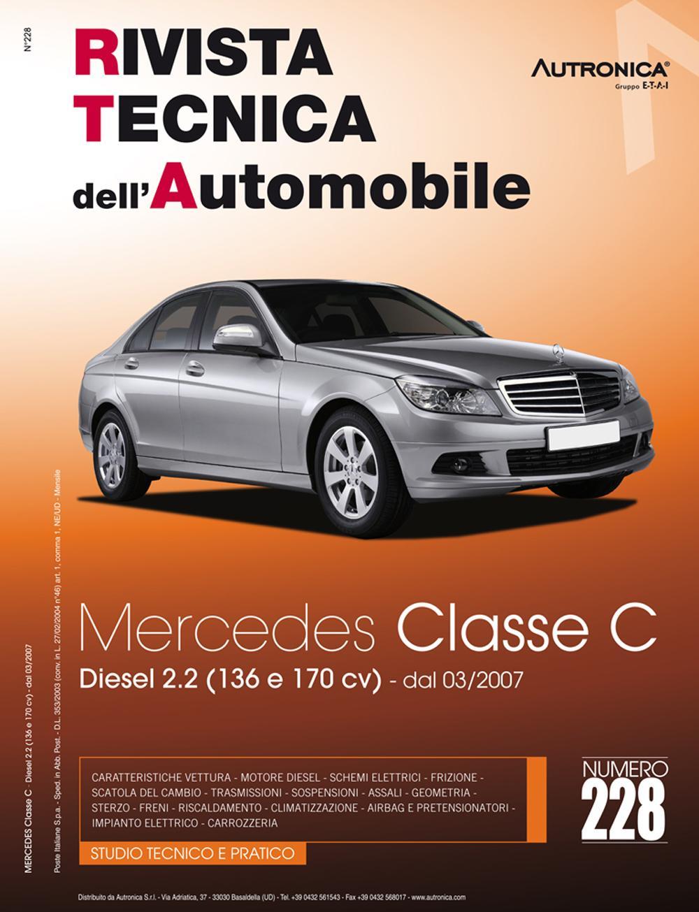 Mercedes Classe C (W204) C200 e C220 CDi