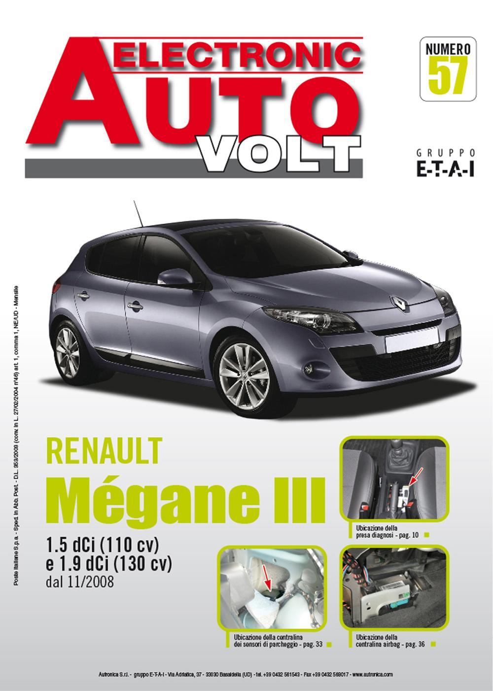 Renault Megane III 1.5 dCi e 1.9 dCi