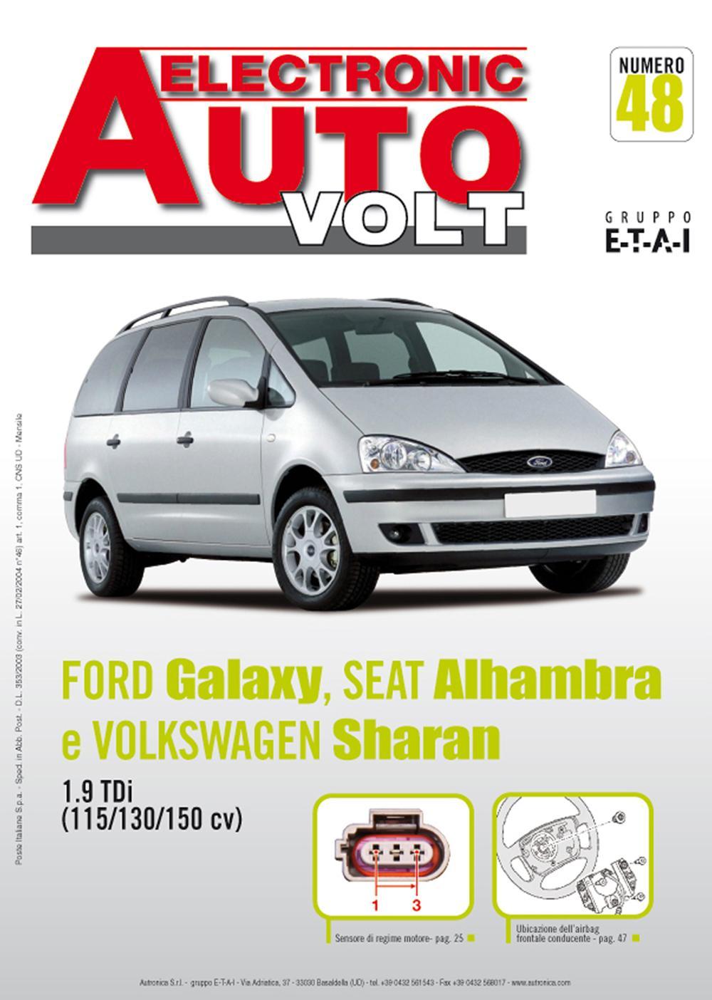 Volkswagen/Ford/Seat Sharan/Galaxy/Alhambra 1.9 TDi