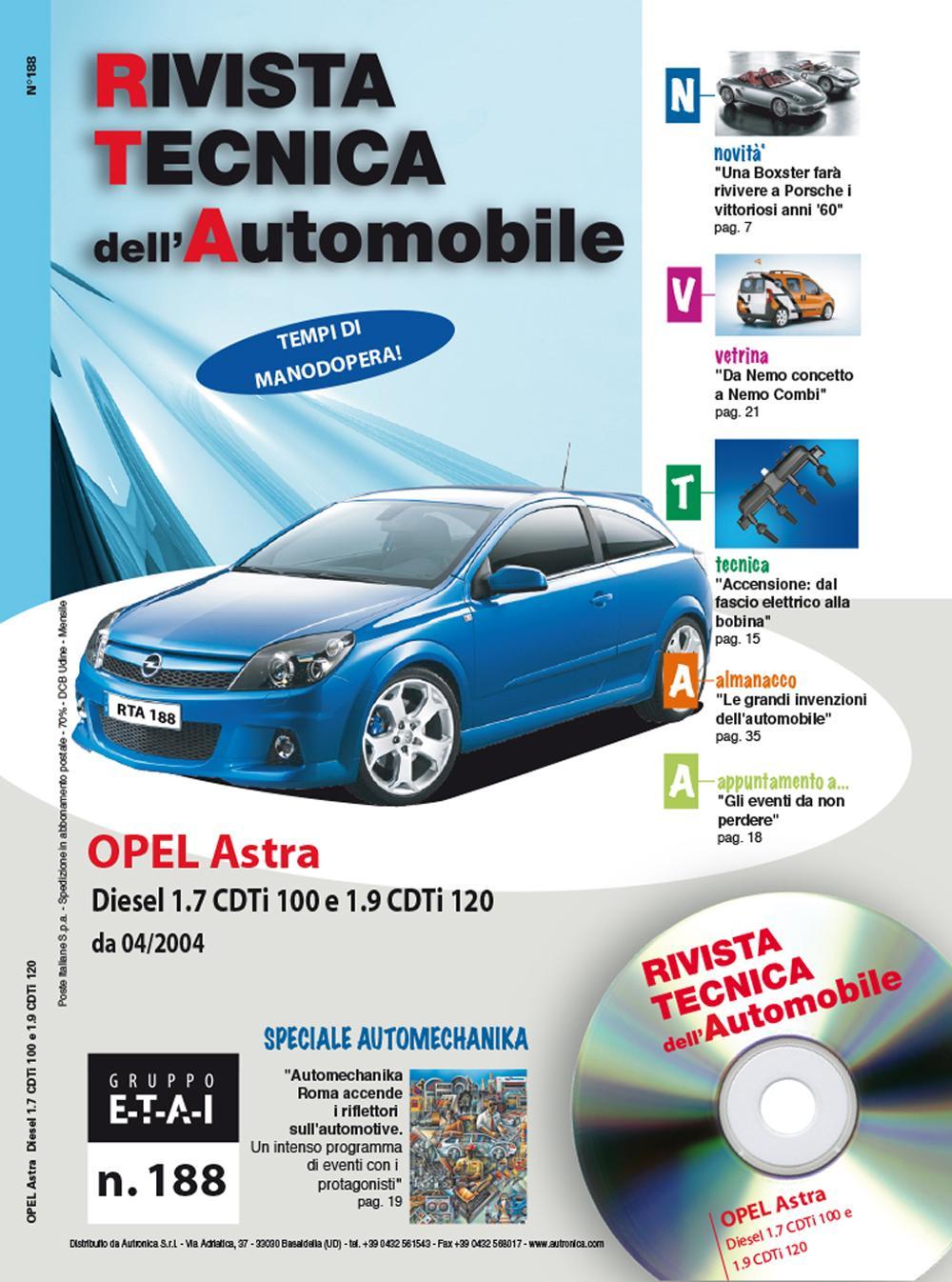 Opel Astra H 1.7 CDTi e 1.9 CDTi
