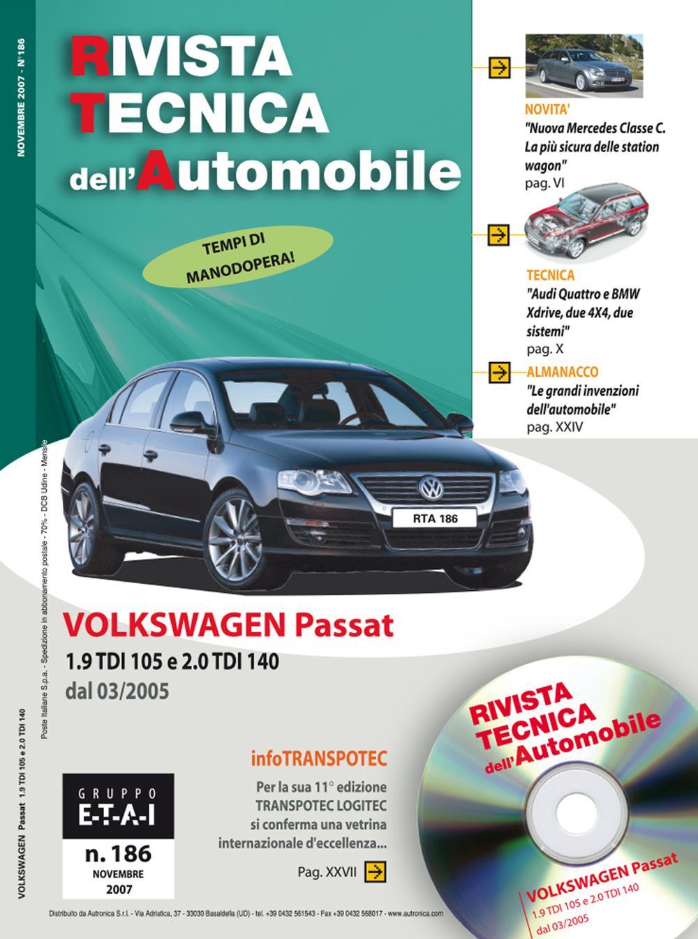 Volkswagen Passat 1.9 TDI 105cv e 2.0 TDI 140cv