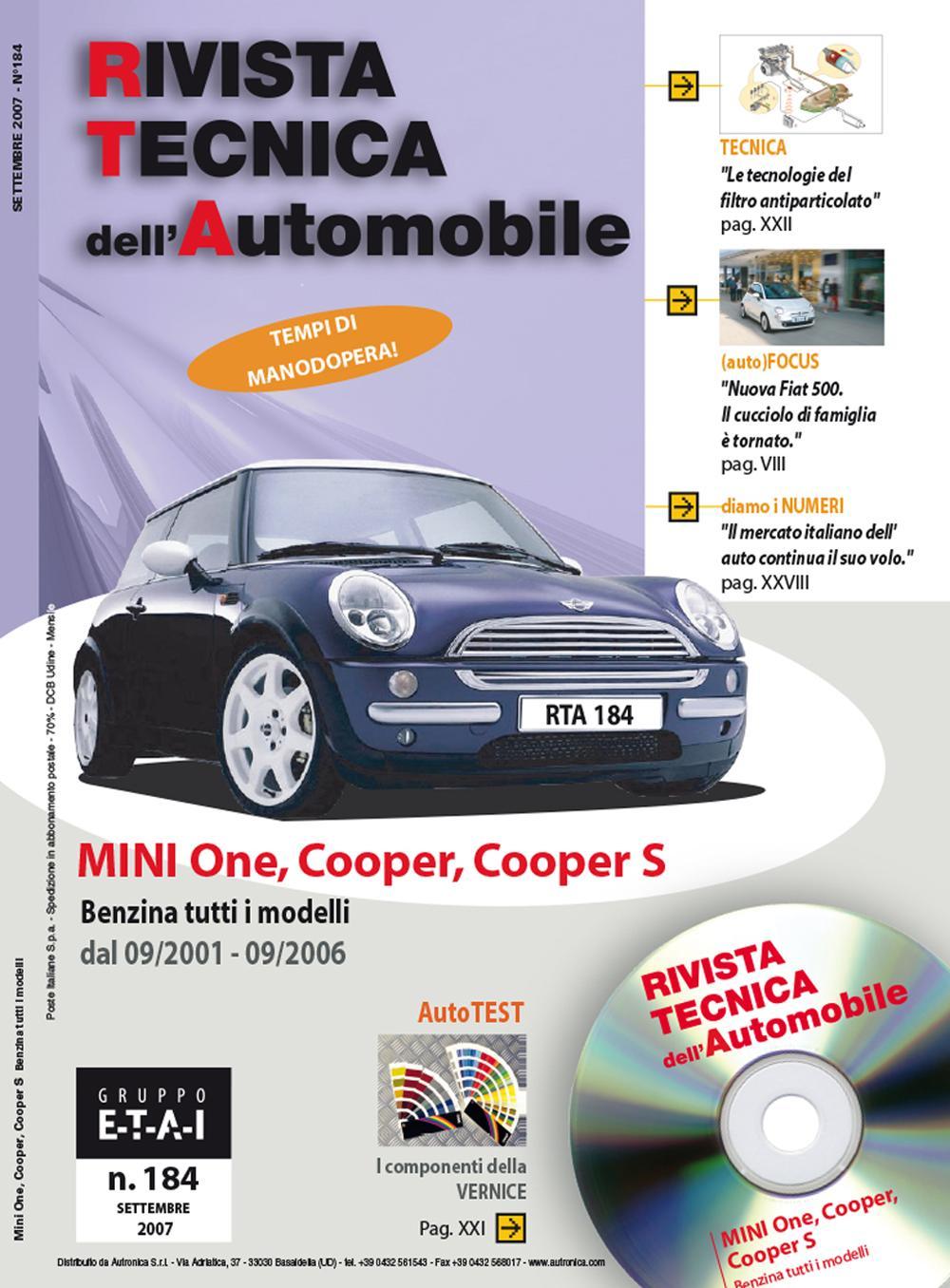 Mini One/Cooper 1.6 90 e 110cv e S 163 e 170cv