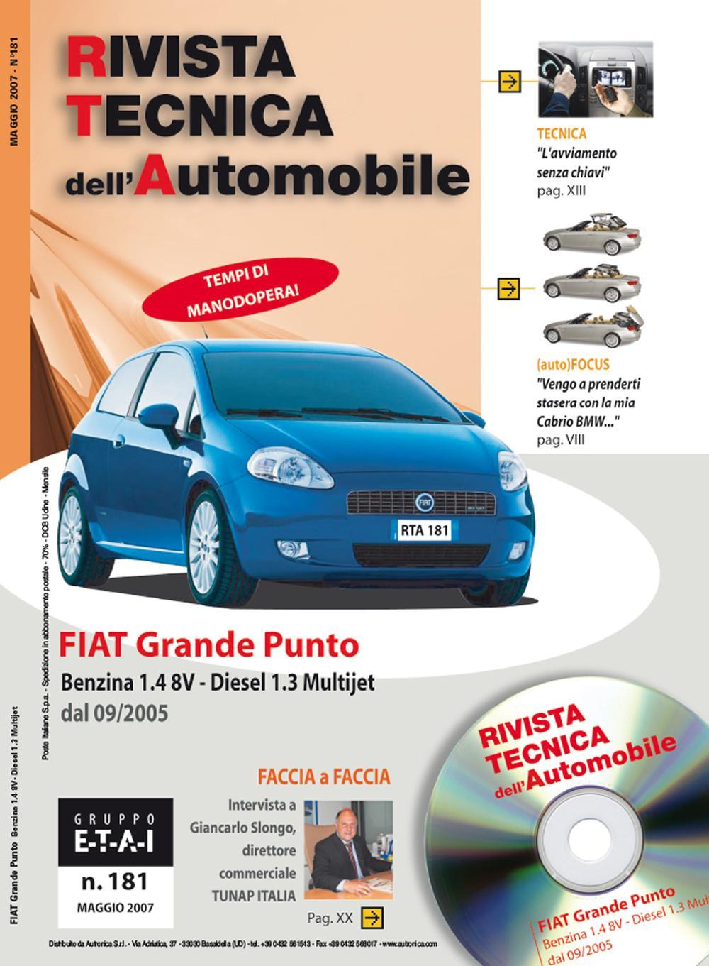 Fiat Grande Punto 1.4 8v benzina e 1.3 JTD 75 e 90 cv