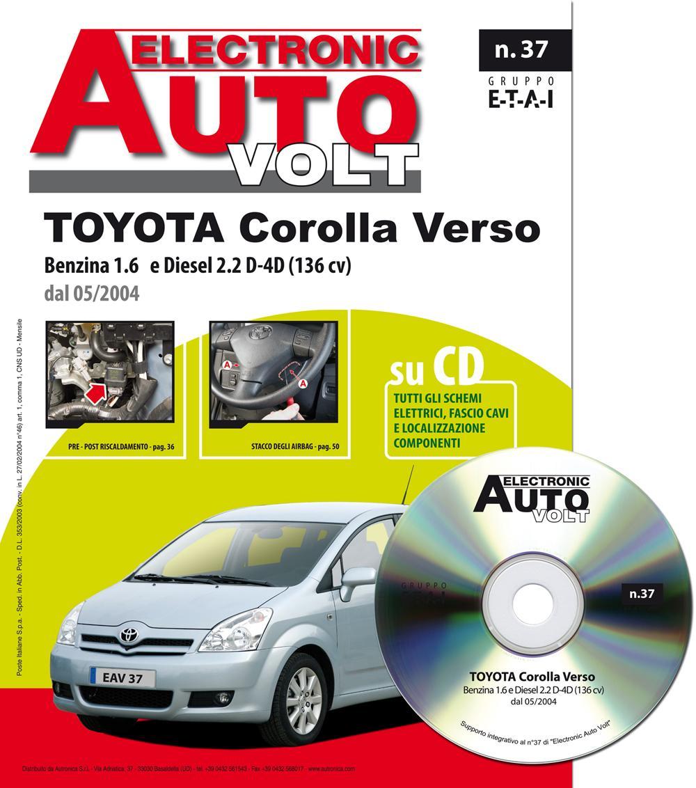 Toyota Corolla Verso 1.6 benzina e 2.2 diesel