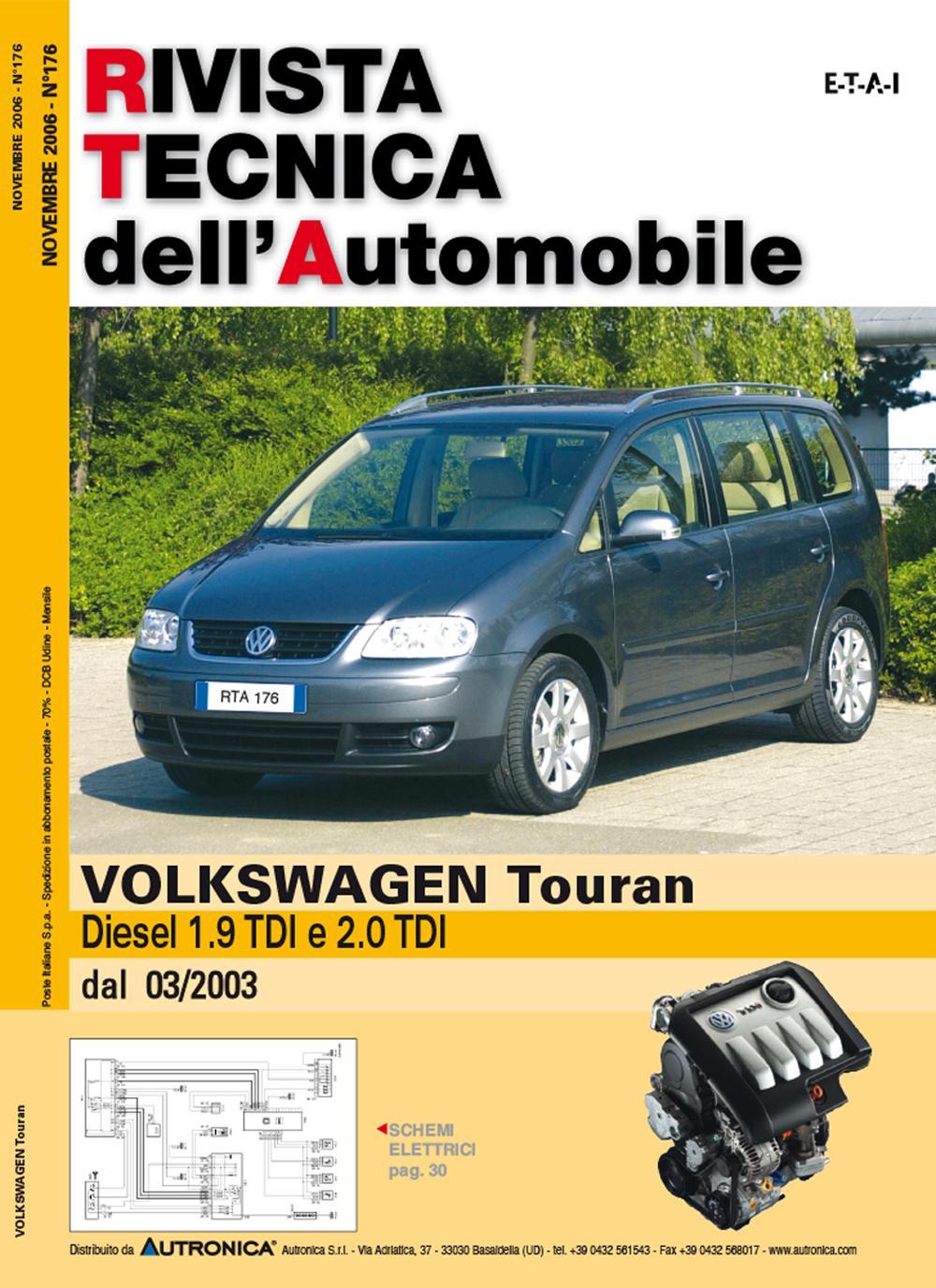 Volkswagen Touran Diesel 1.9 TDI e 2.0 TDI