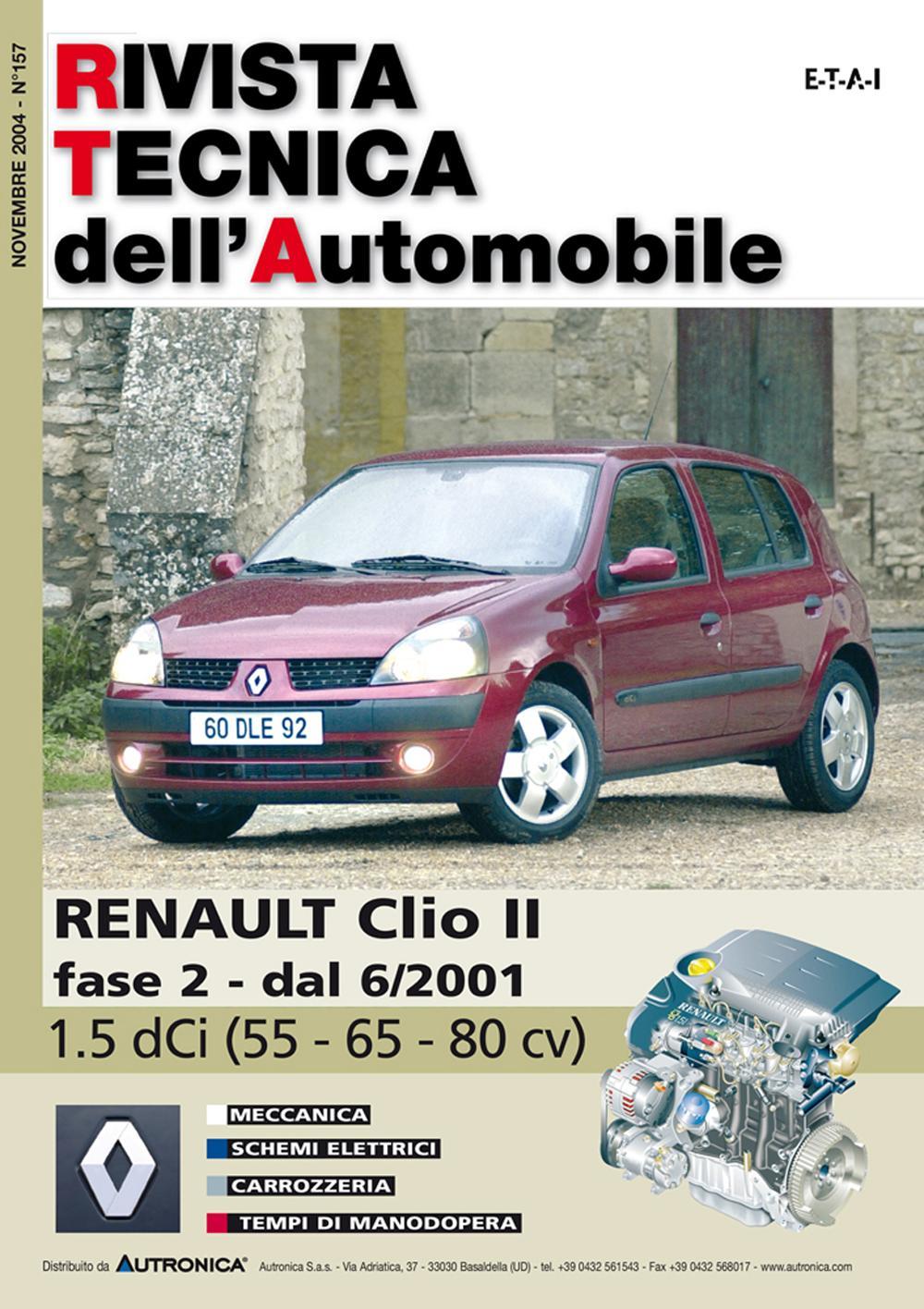 Renault Clio II 1.5 dCi (55-65-80 cv)