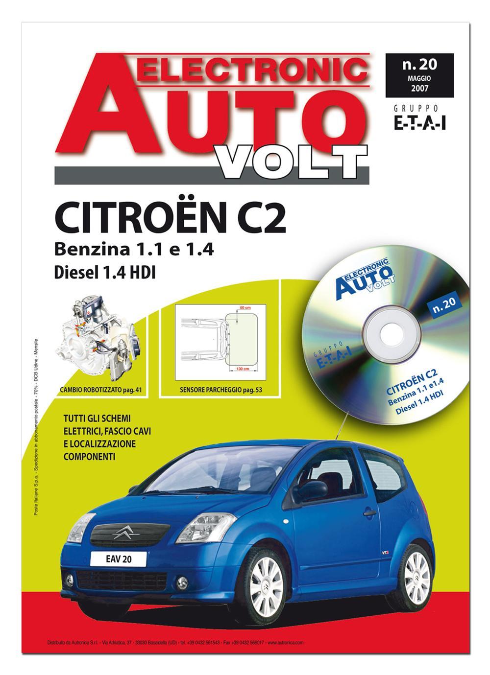Citroen C2 Benzina 1.1 e 1.4 Diesel 1.4 HDI