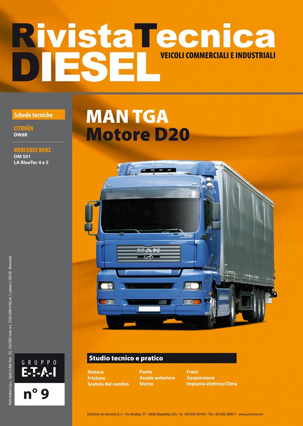 MAN TGA motore D20