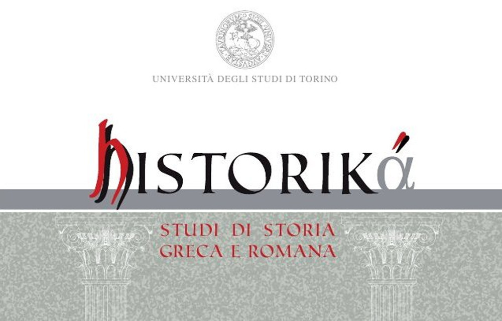 Historiká. Studi di storia greca e romana. Vol. 4