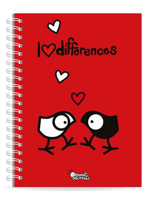 Notebook. Pennuti skizzati