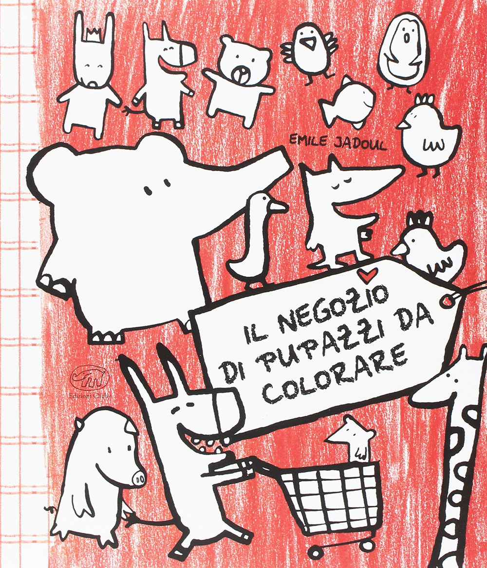 Il negozio di pupazzi da colorare