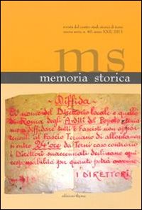 Memoria storica. Vol. 40