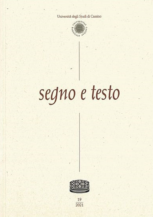 Segno e testo. Ediz. italiana e inglese. Vol. 19