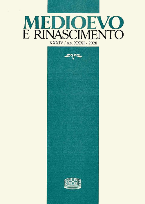 Medioevo e Rinascimento. Nuova serie (34). Vol. 31