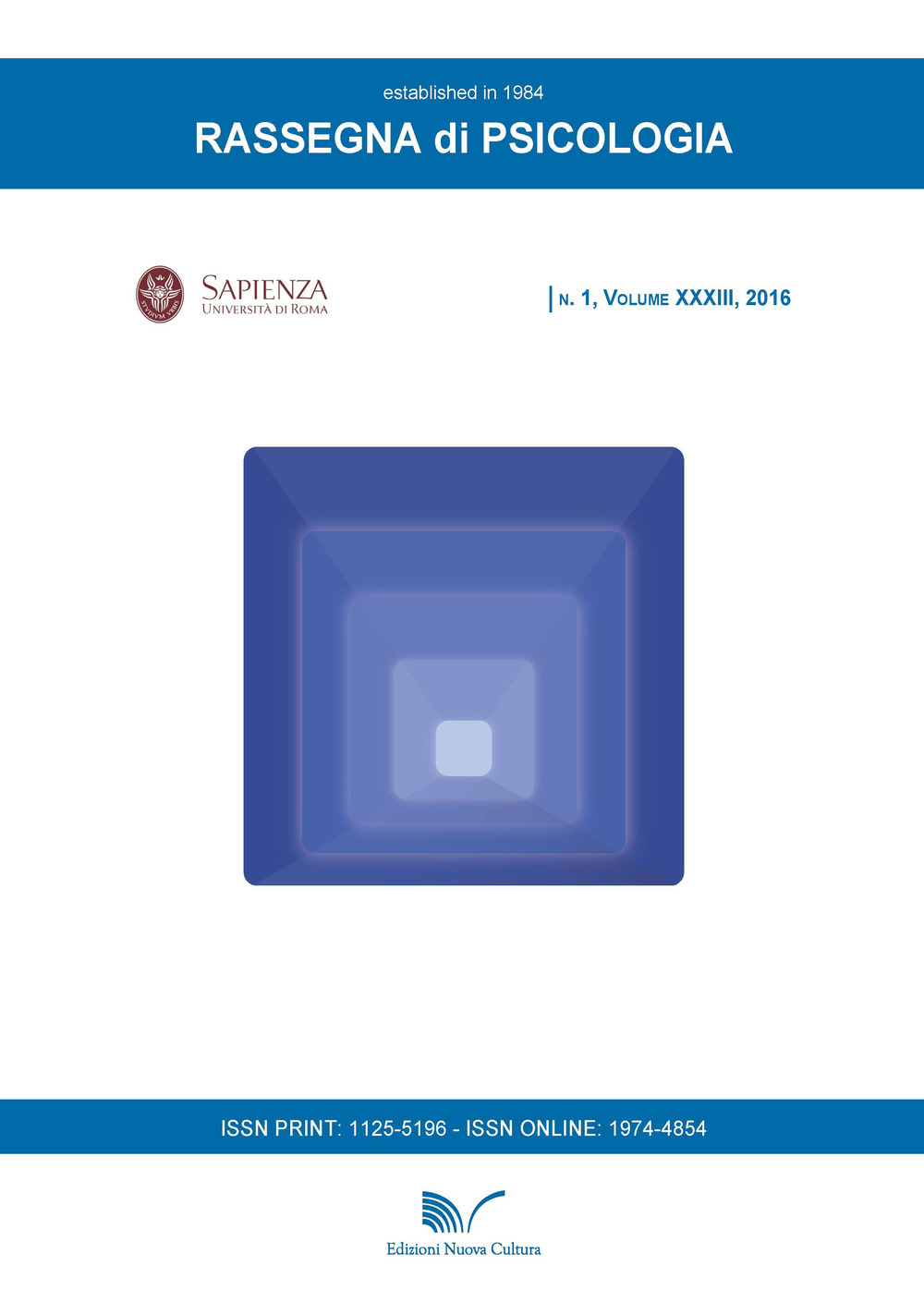 Rassegna di Psicologia. Vol. 1
