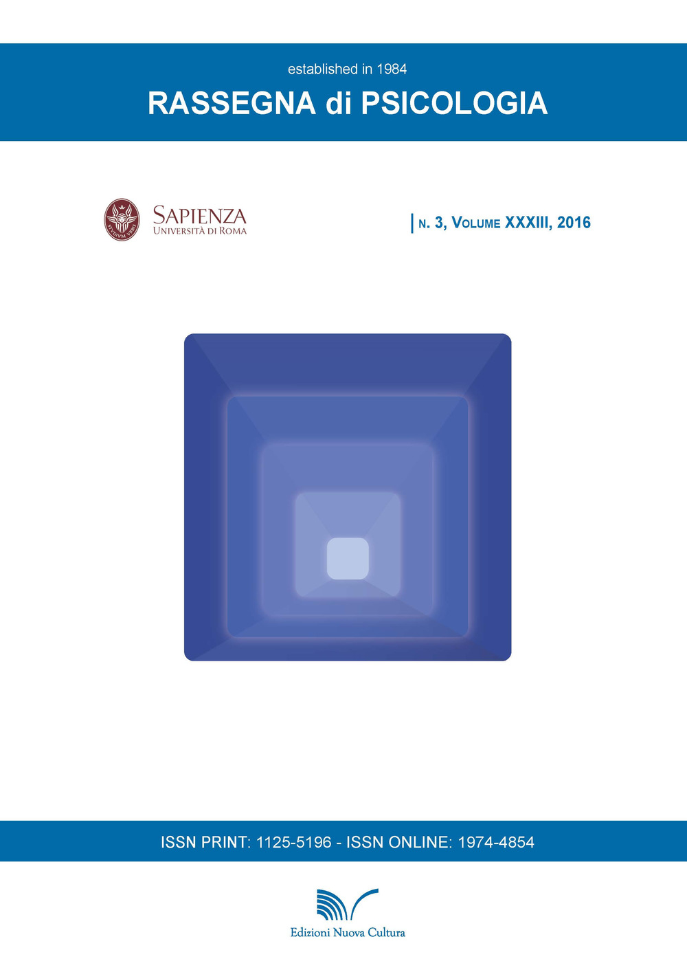 Rassegna di Psicologia. Vol. 3