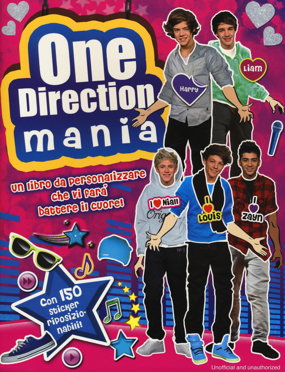 One Direction mania. Con adesivi