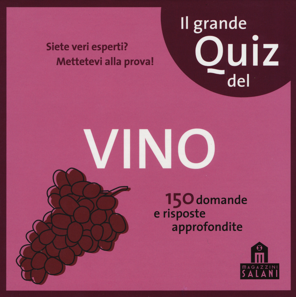 Il grande quiz del vino. Carte