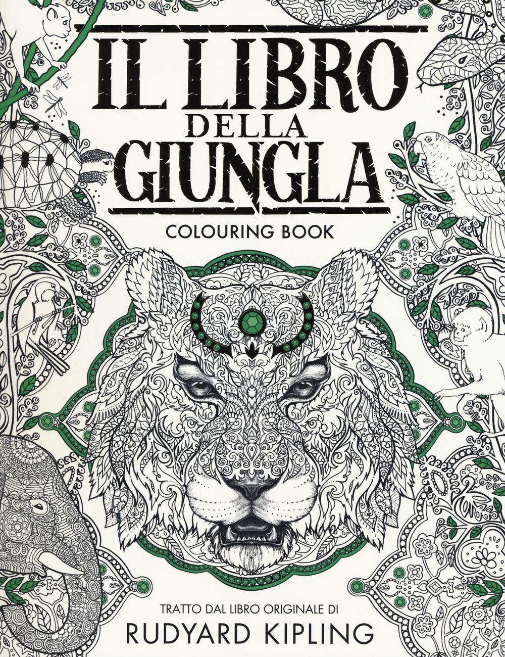 Il libro della giungla. Colouring book