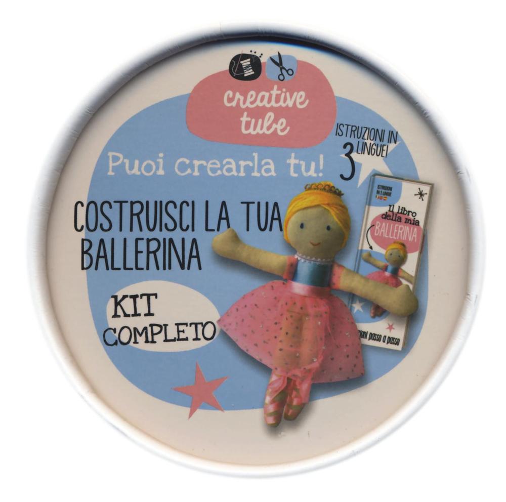 Costruisci la tua ballerina. Creative tube