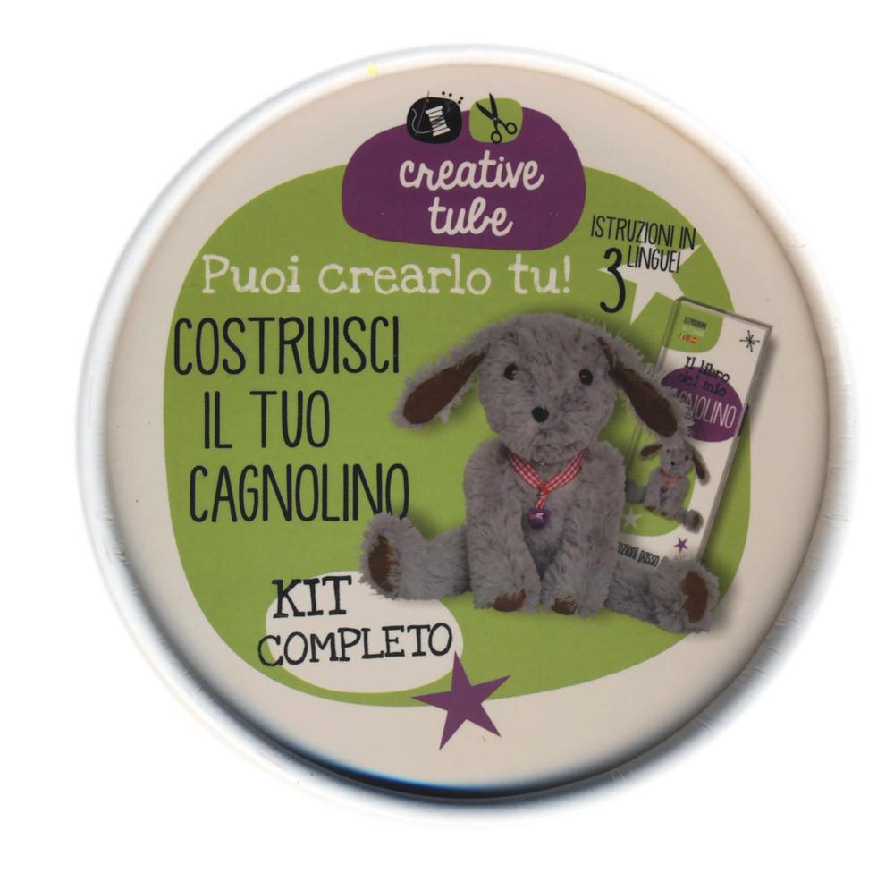 Costruisci il tuo cagnolino. Creative tube
