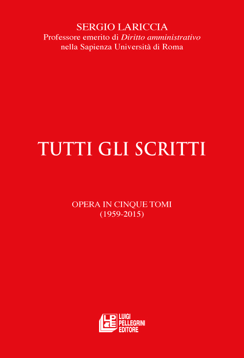 Tutti gli scritti dal 1959 al 2015