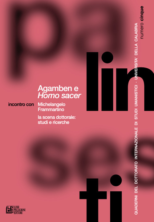 Palinsesti. Vol. 5: Agamben e Homo sacer
