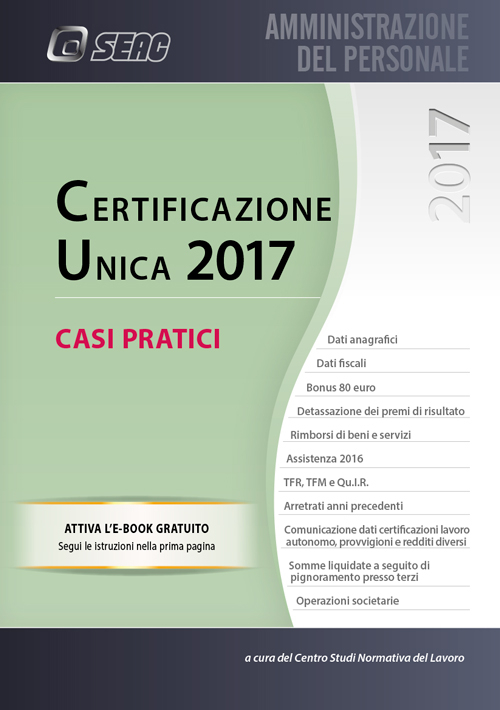 Certificazione unica. Casi pratici