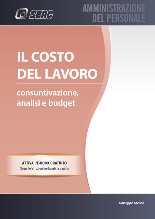 Il costo del lavoro. Consuntivazione, analisi e budget