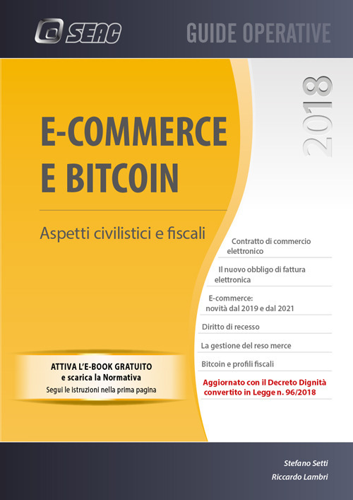 E-commerce e bitcoin. Aspetti civilistici e fiscali