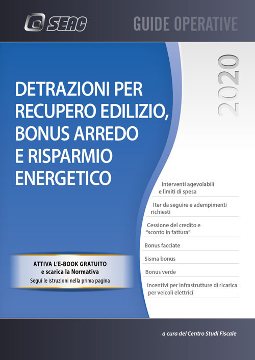 Detrazioni per recupero edilizio, bonus arredo e risparmio energetico
