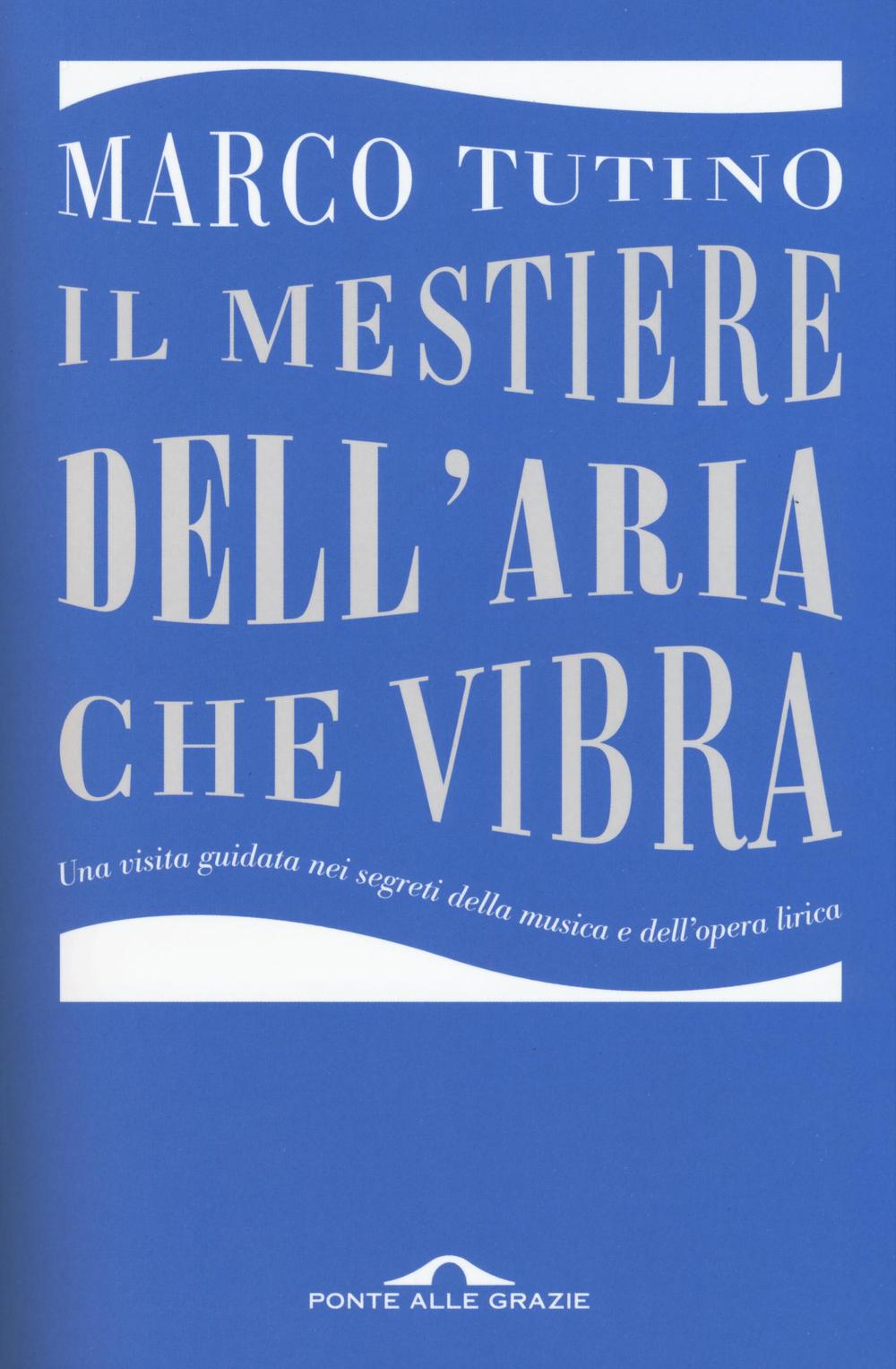 Il mestiere dell'aria che vibra. Una visita guidata nei segreti della musica e dell'opera lirica