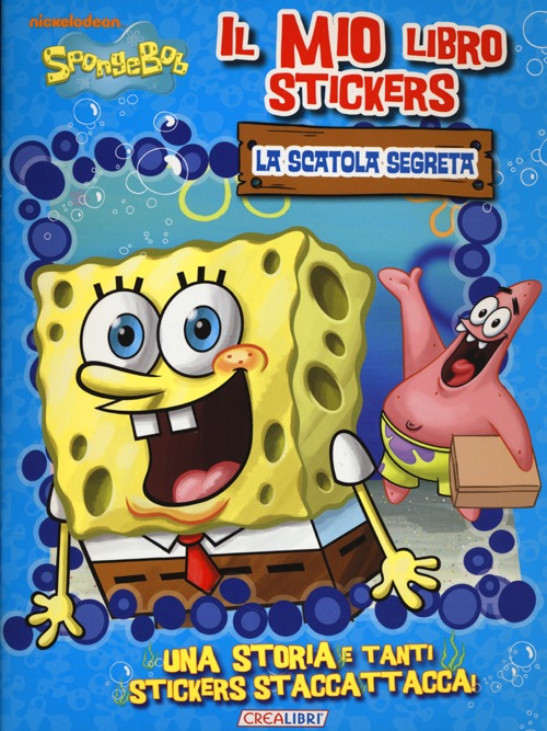La scatola segreta. Il mio libro stickers. SpongeBob. Con adesivi