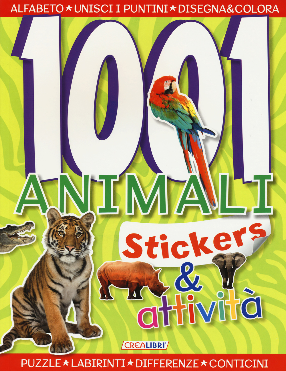 1001 animali. Stickers & attività