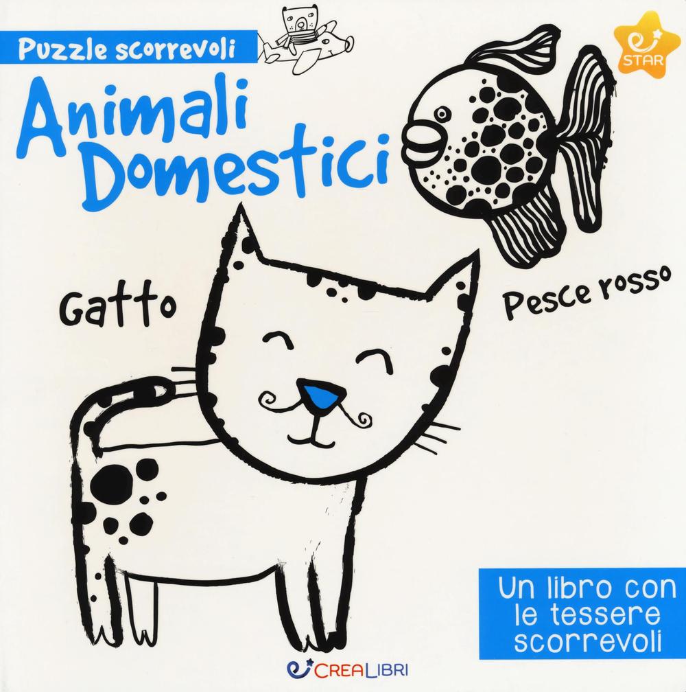 Animali domestici. Puzzle scorrevoli