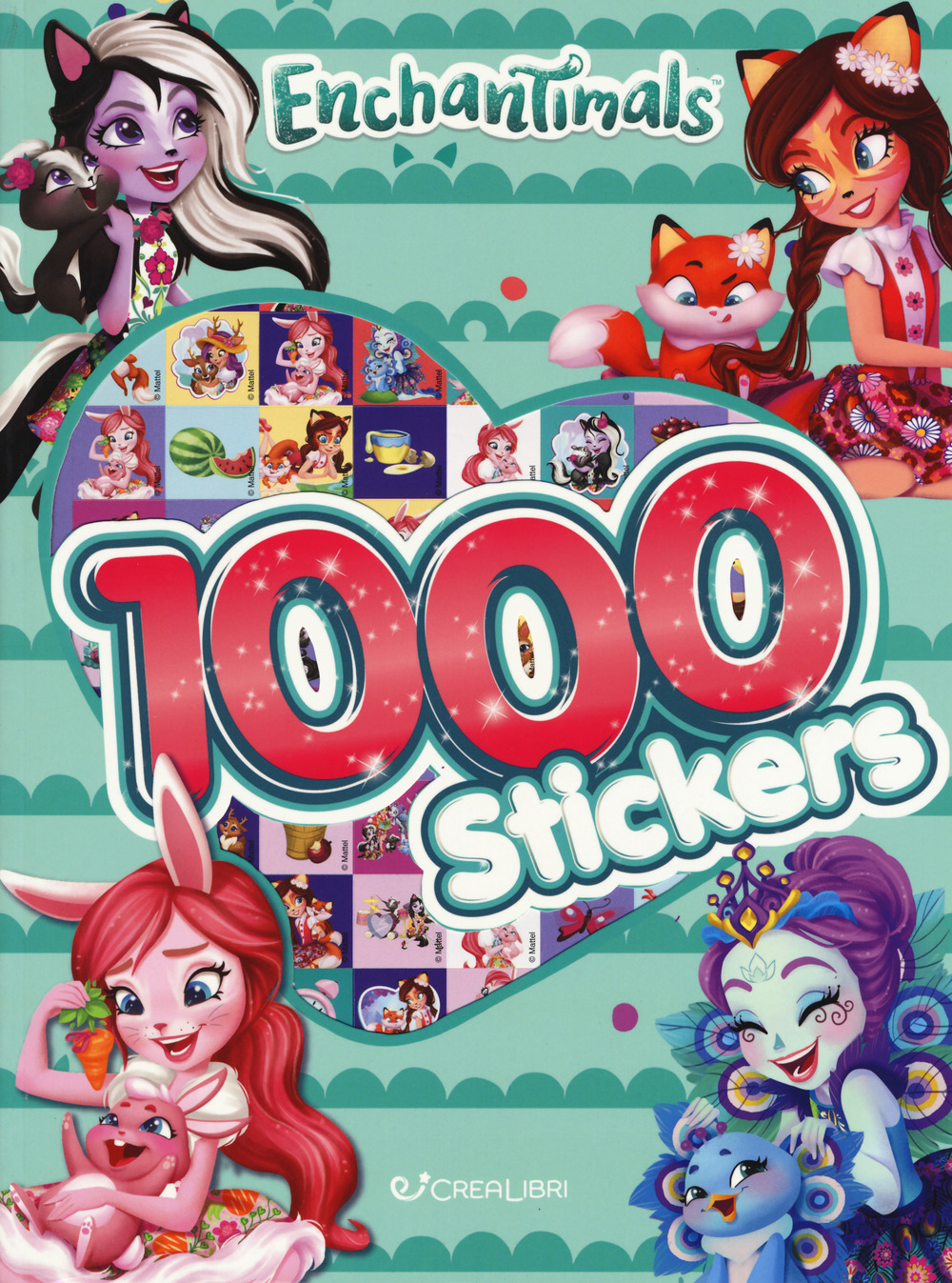 Enchantimals. 1000 stickers