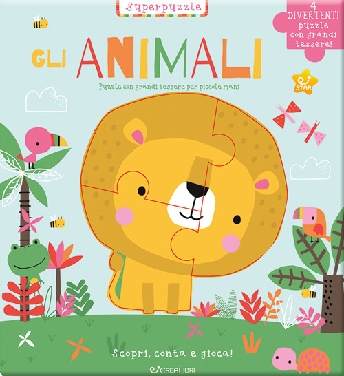 Gli animali. Scopri, conta e gioca!