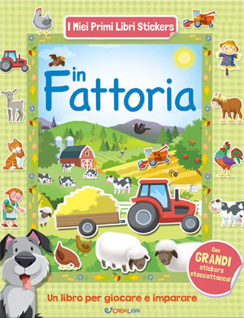 In fattoria. Con adesivi