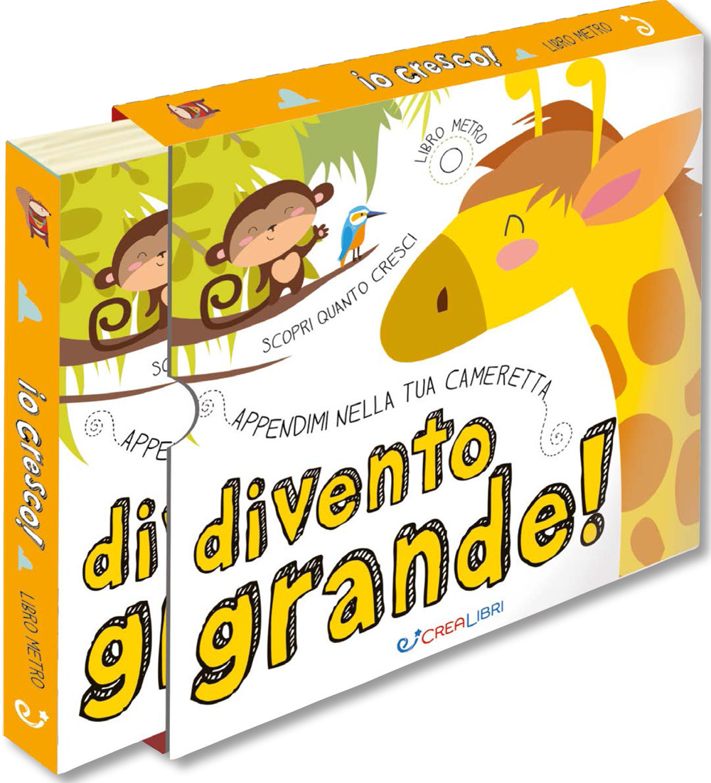 Divento grande! Libro metro