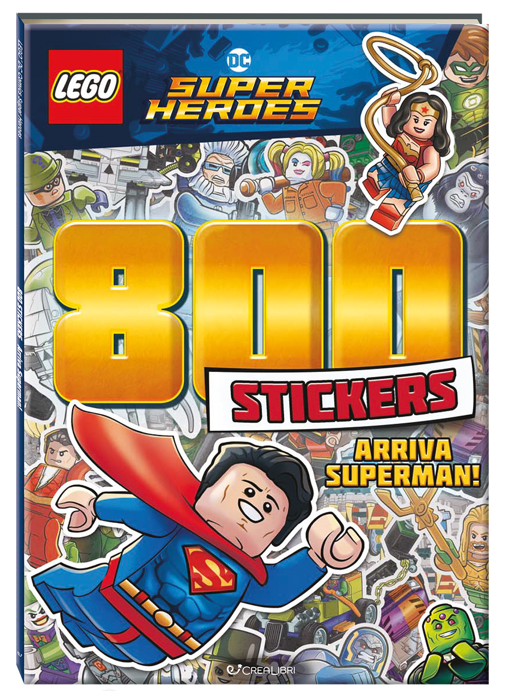 Arriva Superman! Lego DC. 800 stickers