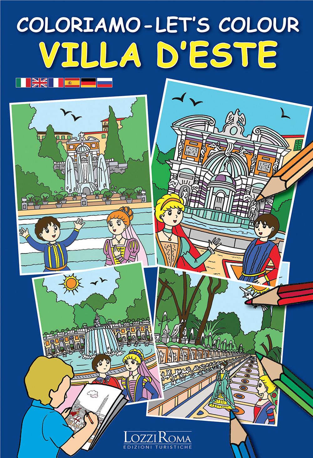 Coloriamo Villa d'Este-Villa Adriana