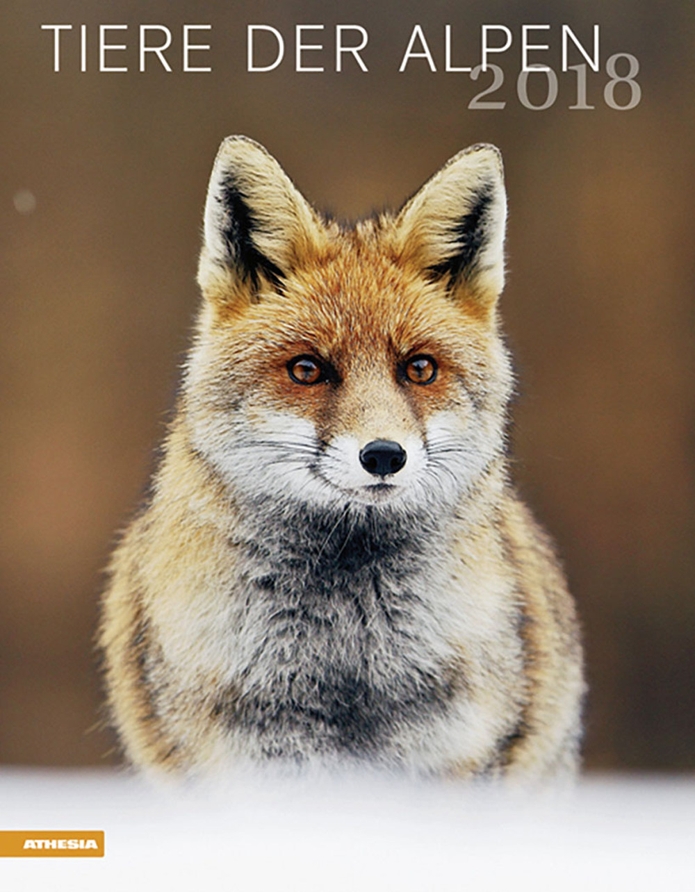 Animali delle Alpi. Calendario 2018