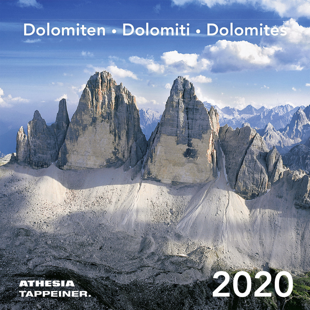 Dolomiten. Postkarten Kalender 2020