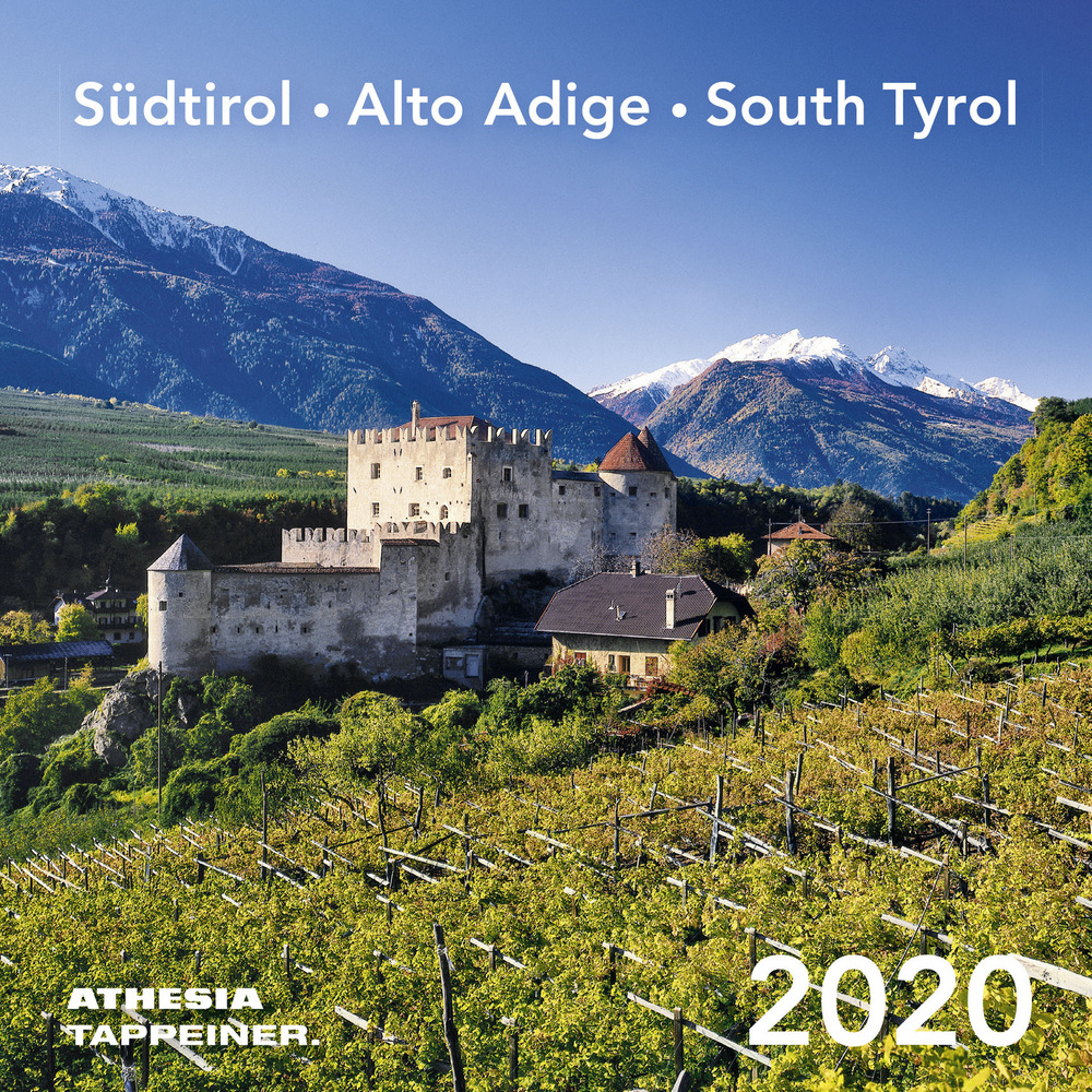 Sudtirol. Postkarten Kalender 2020