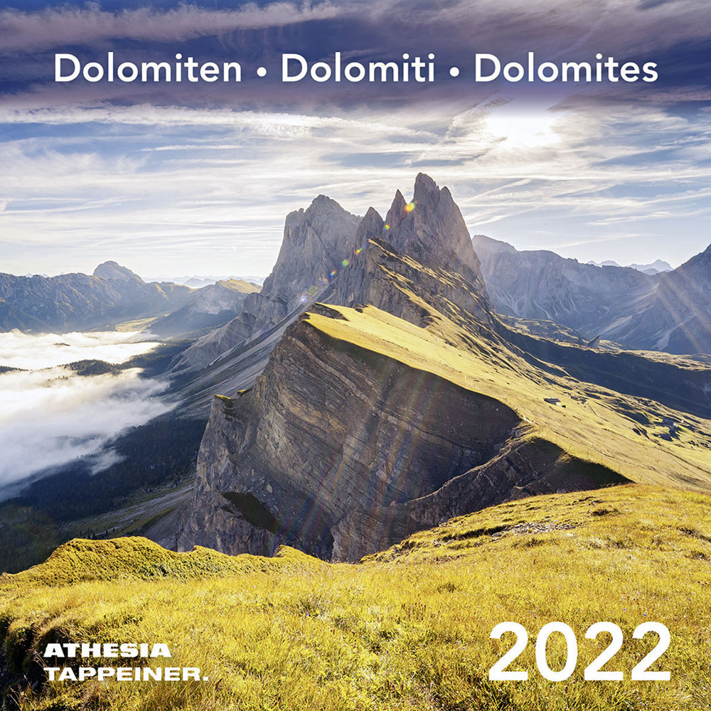 Dolomiti. Calendario 2022 (formato cartolina). Ediz. italiana, inglese e tedesca