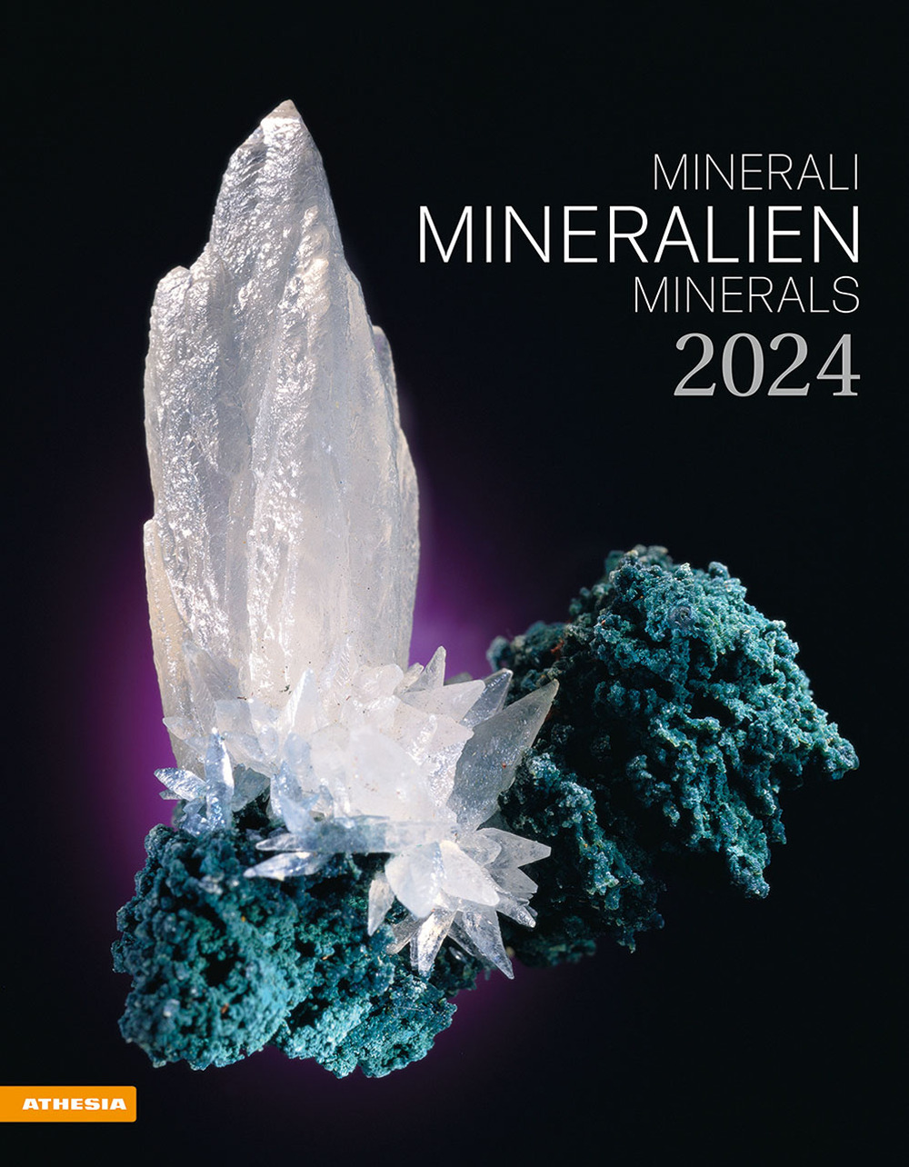 Mineralien-Minerali–Minerals. Calendario 2024