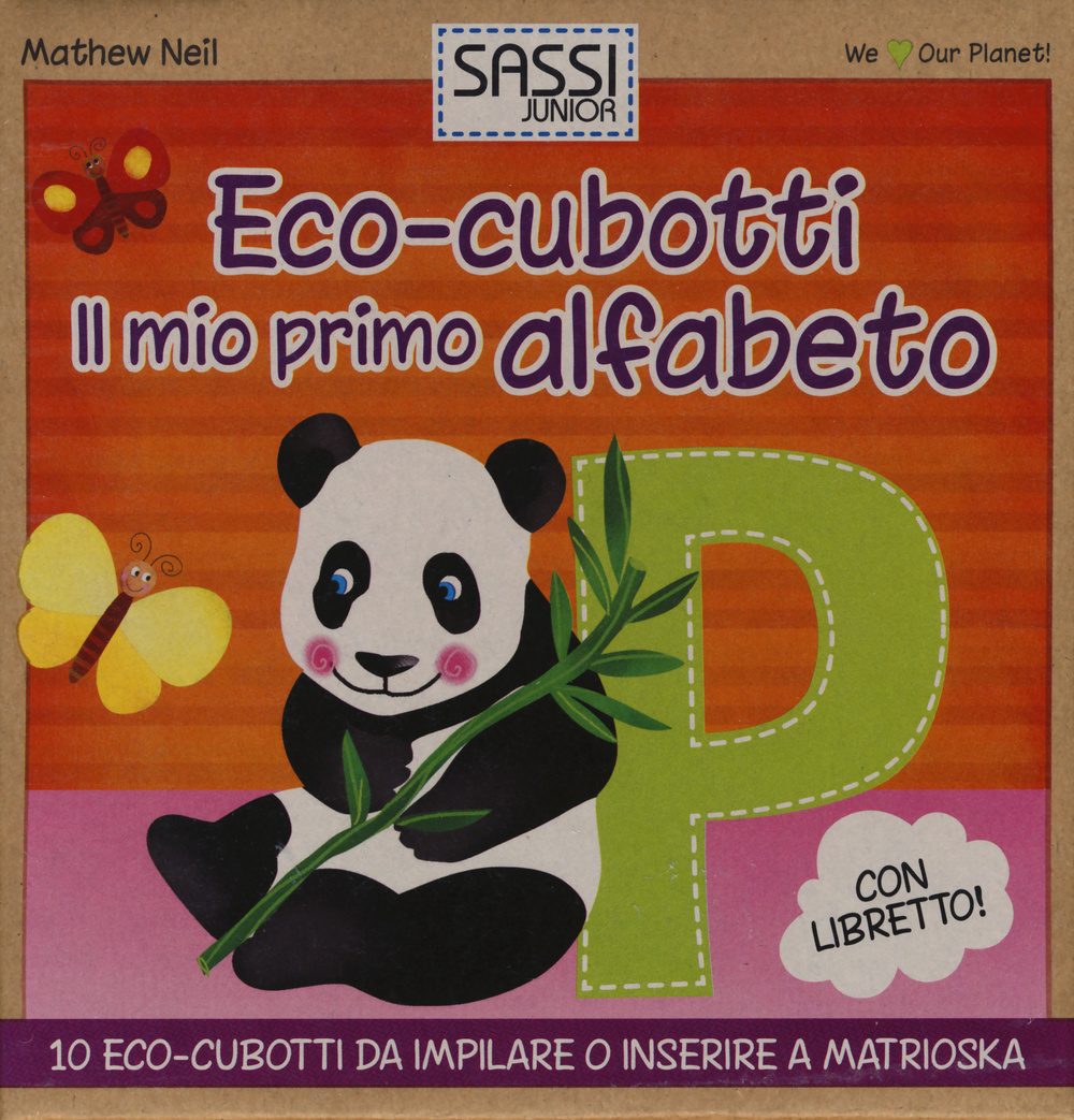 Il mio primo alfabeto. Eco-cubotti