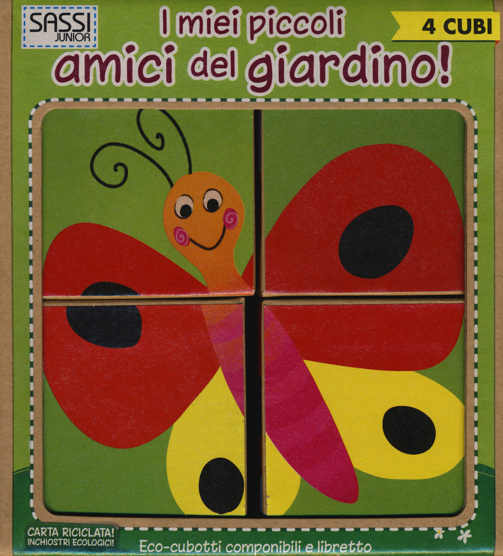 I miei piccoli amici del giardino! Eco-cubotti