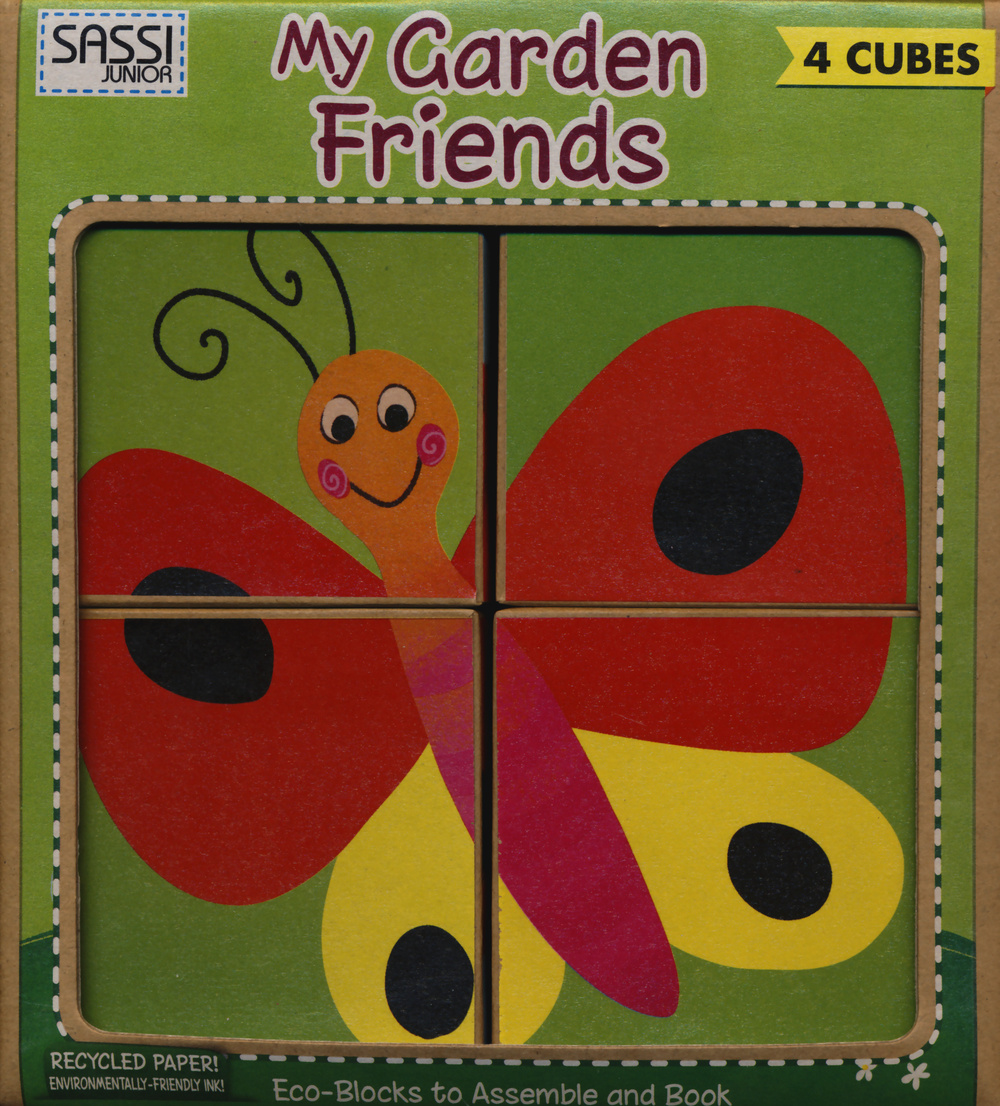 My garden friends. Eco-cubotti